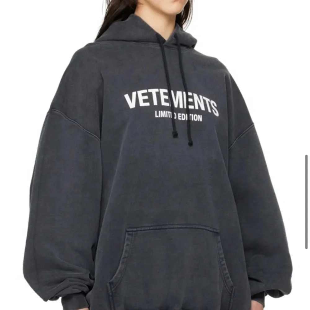 Vetements | Tops | Vetements Limited Edition Logo Hoodie Size M